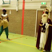 Sinterklaas gaat eerst even bij de Kombifitters kijken